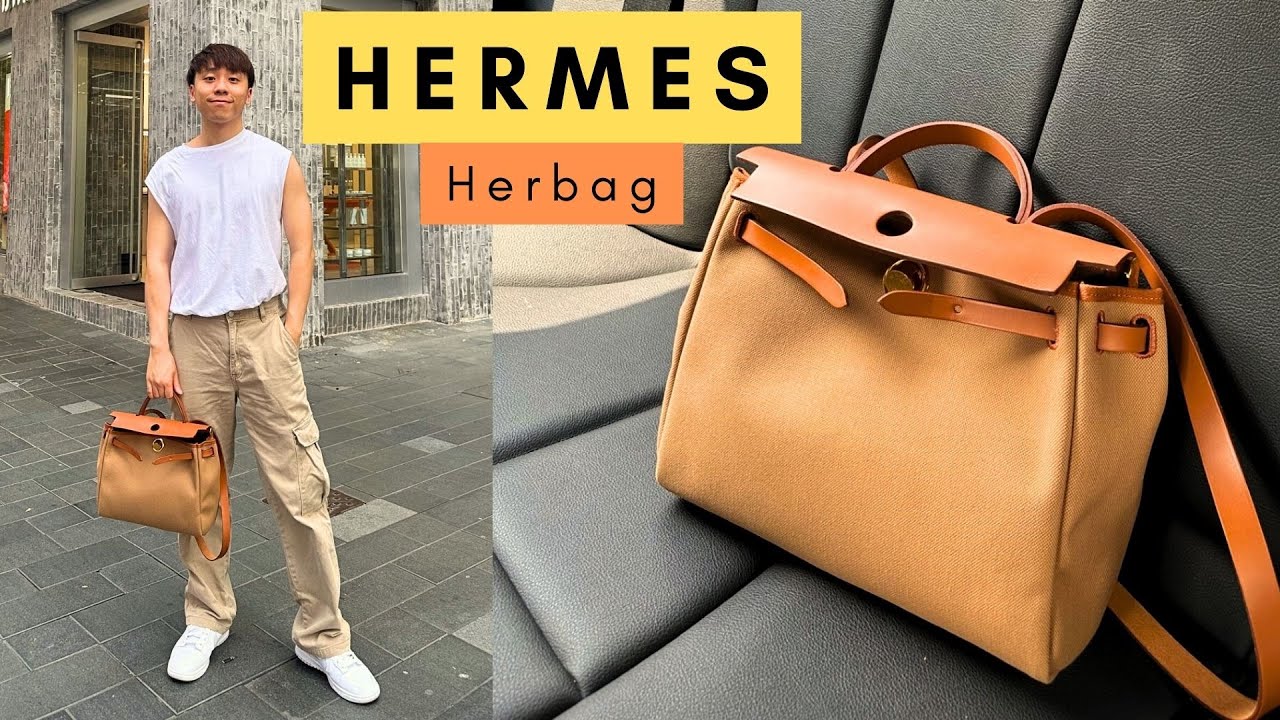Hermes Herbag 31 Chai and Fauve