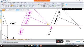 Slant Triangular Face of Hexagonal Pyramid-10# Projection of Solids # VTU # 1st Year# EGDL