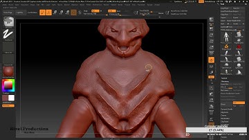 Creature creation EP2 Remeshing and textureing