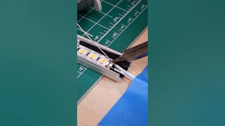 Common problem when Soldering LED strips.