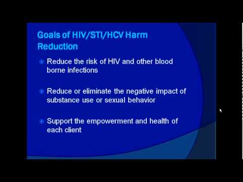 Introduction to Harm Reduction and HIV/STI/HCV Sexual Risk Behavior (Part 1)