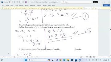 EQUATIONS AND GRADIENTS OF STRAIGHT LINES.