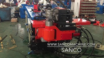 SANCO Machinery left and right direction hand pipe tube bending machine fully auto