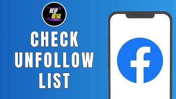 How To Check Unfollow List On Facebook