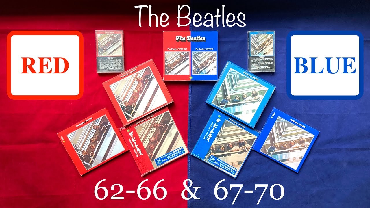 BOX The Beatles 1962-1966 & 1967-1970 赤青 The Beatles 1962–1966 & The Beatles 1967-1970 (2023 Edition