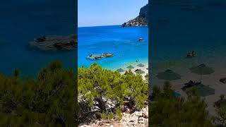 APELA BEACH - Karpathos Greece 🌸🌸🌸 #greece #grecia #karpathos #beach #vlog #mare #sea #shorts #yt