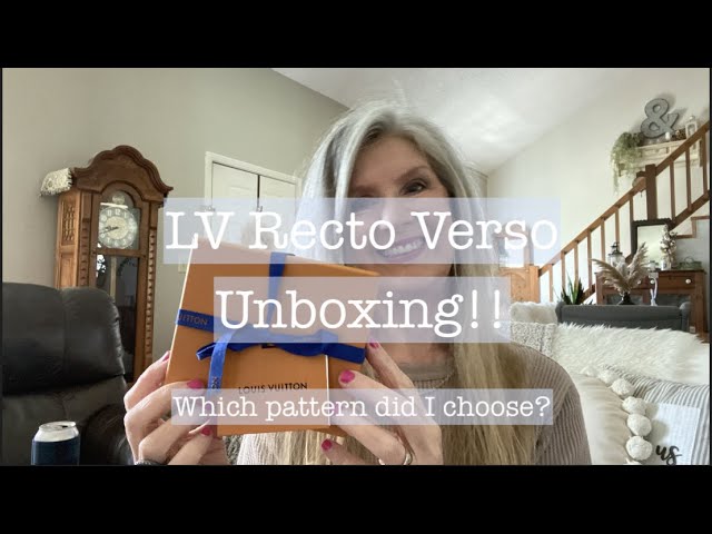 Louis Vuitton (LV)  Card Recto Verso *Damier Ebene* Unboxing & Review! 