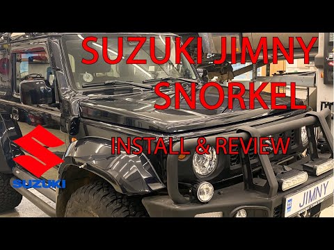 SUZUKI JIMNY SNORKEL, INSTALL & REVIEW