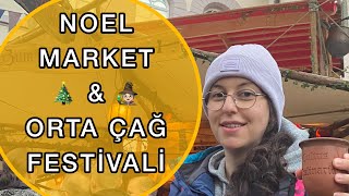 Noel Market & Orta Çağ Festivali Gezdik / Esslingen,Almanya