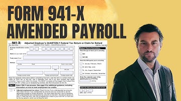 IRS Form 941-X (Amended Payroll Tax Return) - Step-by-Step Example