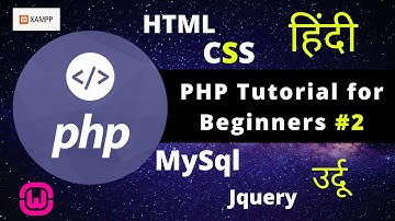 Php Tutorial for Beginners How To Instal Xampp and Run ? Lesson #2  in Hindi With Advanced Projects