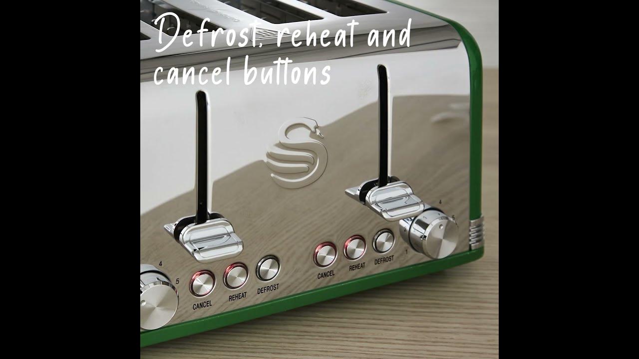 UNBOXING Celtic 4 Slice Retro Toaster ST19020CELN YouTube