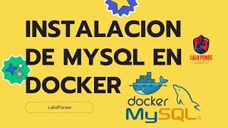 Mejor instalacion de Mysql en Docker y conexion eficiente