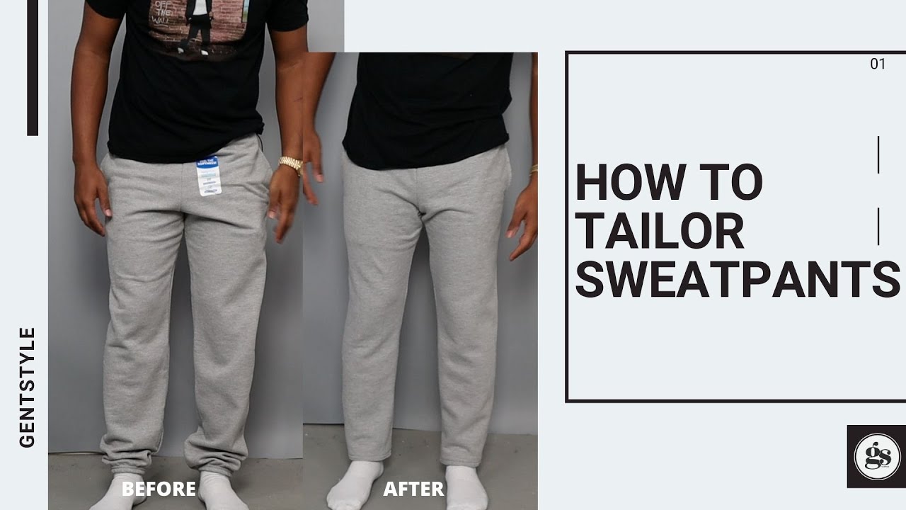 How To Wear Sweatpants (and not look like you just rolled out of