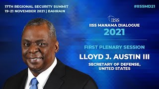 IISS Manama Dialogue: US Defence Policy in the Middle-East