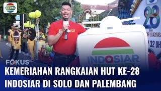 Download lagu Rangkaian HUT ke-28 Indosiar Berlangsung Semarak di Solo dan Palembang | Fokus