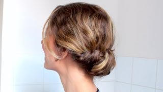 Chignon bas super facile ✨ Marion Blush