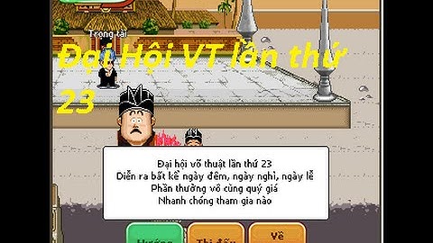 Ngọc Rồng Online: Đại Hội Võ Thuật Lần thứ 23