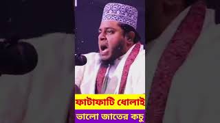 ফাটাফাটি ধোলাই_ভালো জাতের কচু॥ Shorts Video মুফতি আলাউদ্দিন জিহাদী @ Kamalganj Media