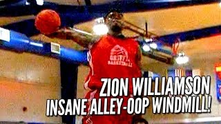 Zion Williamson INSANE Windmill Alley-Oop IN GAME!! Sports Center #1 Play!