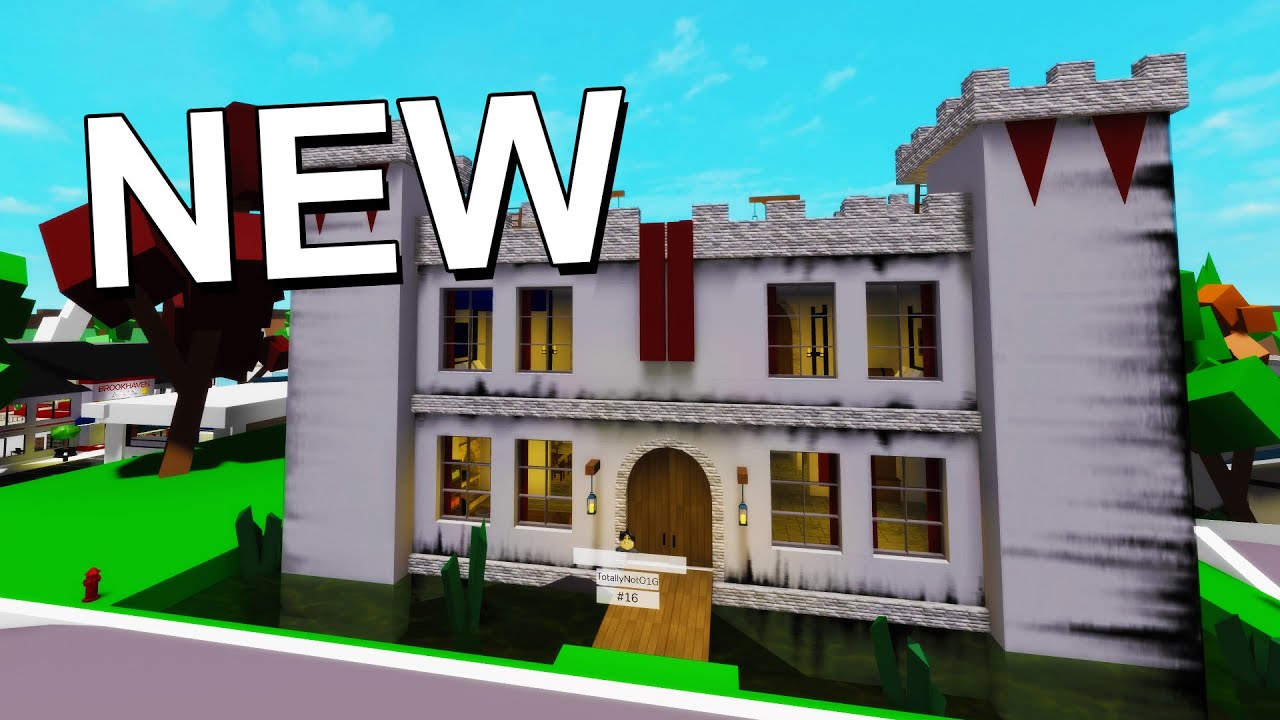 Nova atualização Brookhaven, tema Medieval #roblox #brookhaven #atuali