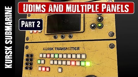 BLENDER & SUBSTANCE PAINTER: USING UDIMS FOR MULTIPLE PANEL TEXTURING (PART 2)