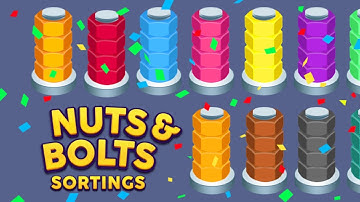 Nuts And Bolts: Screw Sort Gameplay Android Mobile