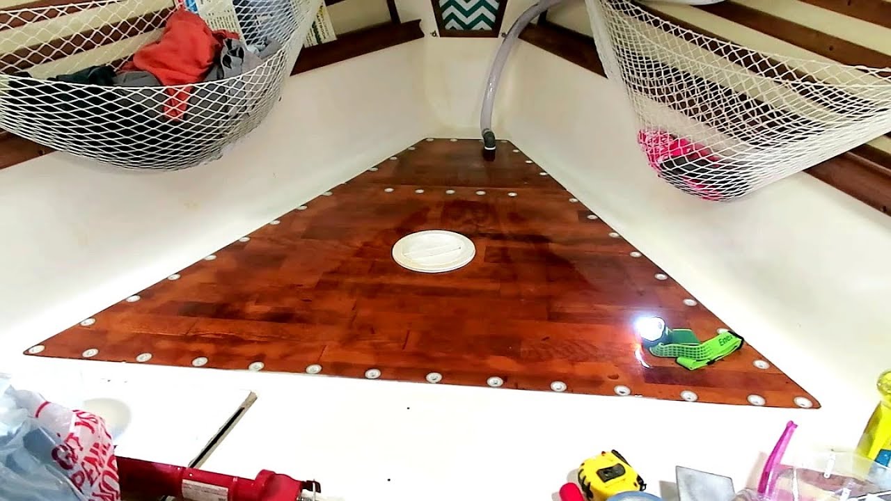 Old Boat Gets A New Water Tank Lid | Sailboat Story 81