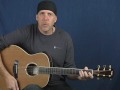 Play songs EZ classic chord progression with strum pattern and lesson to help master dreaded F chord