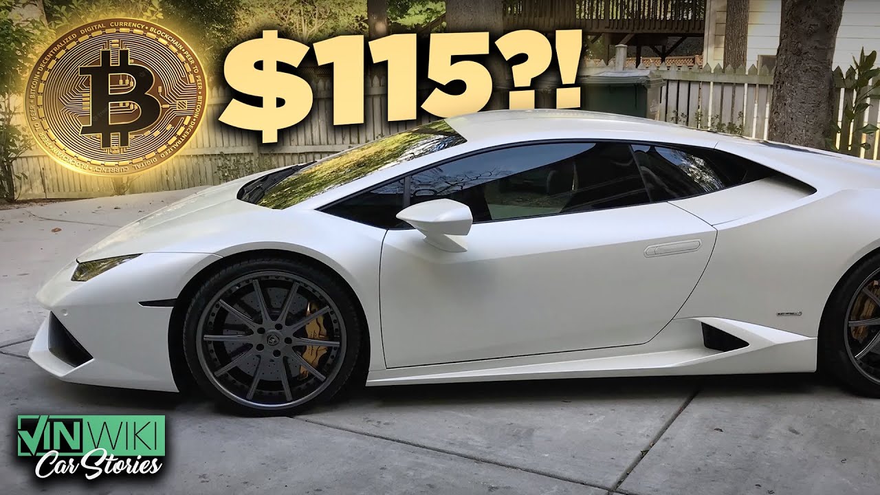 Bitcoin per comprare la Lamborghini dei sogni