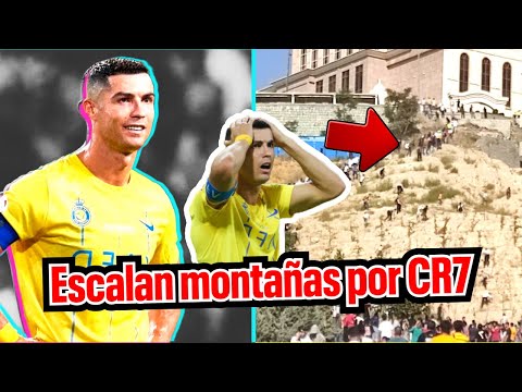 CRISTIANO RONALDO Mueve todo irán fíjate como escalan montañas para verlo