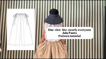 Deel 1: Viral Jalu Pants patroon tutorial #jalupants #patroontutorial #naaien