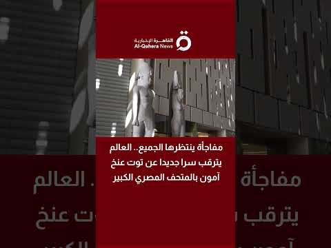 مفاجأة ينتظرها الجميع العالم يترقب سرا جديدا عن توت عنخ آمون بالمتحف المصري الكبير