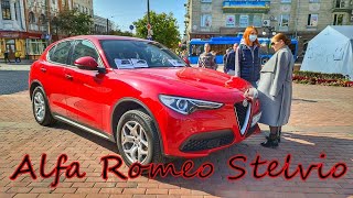 Alfa Romeo Stelvio V 2.0   200 л.с. полный привод Q4  АКПП ZF 8. Первое ТО,