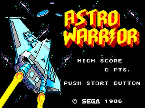 Astro Warrior for SMS Walkthrough