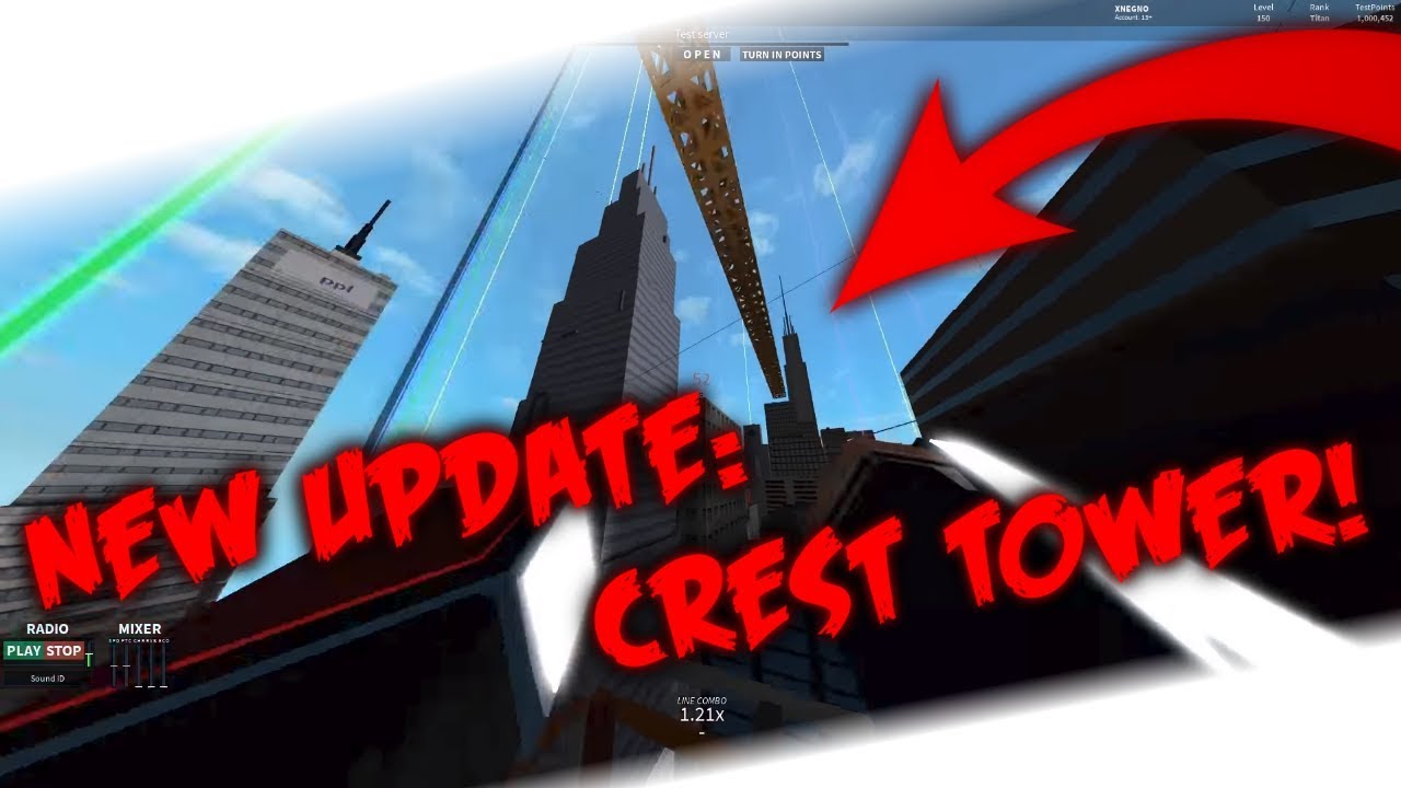 Roblox Parkour From Spawn To Crest Tower - how to static long jump in roblox parkour generator de