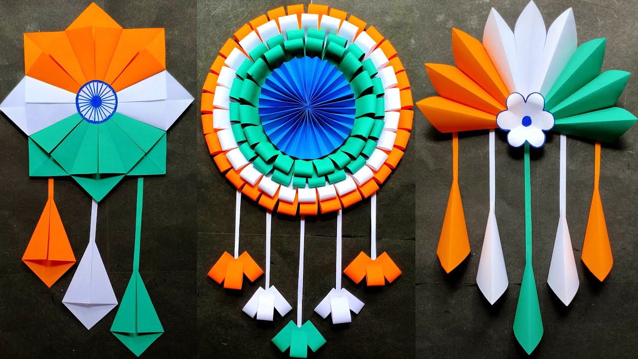 Independence day craft wall hanging|beautiful independence day craft ...