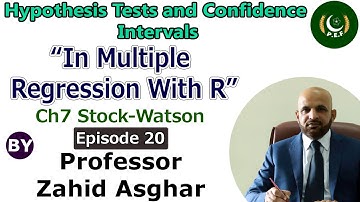 Hypothesis Tests and Intervals Ch7 Stock-Watson | Professor Zahid Asghar | Pakistan Economic Forum