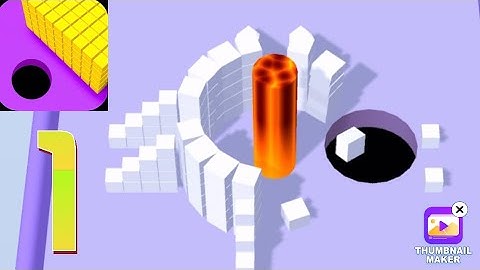 Color Hole 3D - Gameplay Walkthrough Part 1 - ( ios , android )