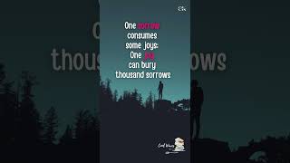 Sorrow | Joy | Best Quotes in English | Cool Waves | Chitrada Kishore Kumar
