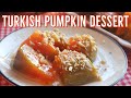 Turkish Pumpkin Dessert (2 Ingredients) & Local Street Bazaar In Istanbul