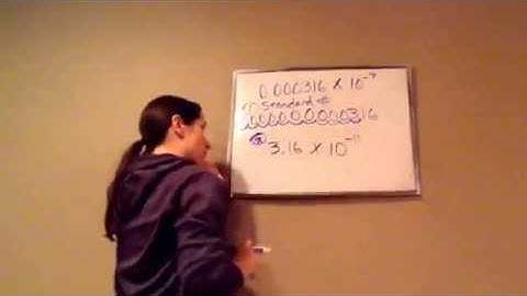 Saxon Math Algebra 1 - Lesson 74 - Scientific Notation