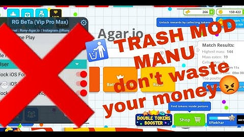 #agario rony yt mod menu 🚮  2-18-1 version free zoom and macro smooth game don