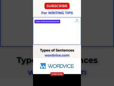 Types of Sentences  #shorts