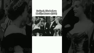 Kraliçe Ii. Elizabeth Ve Merilyn Monroe Film Galasında Tanışıyor.