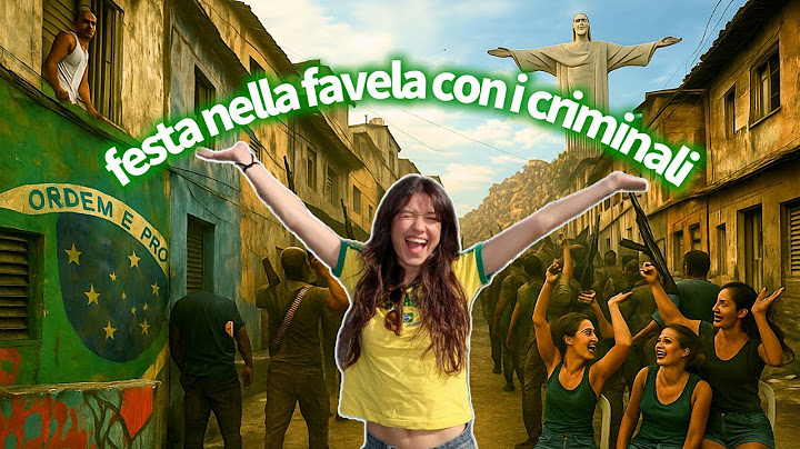 mi sono trovata ad una festa nella favela con i criminali