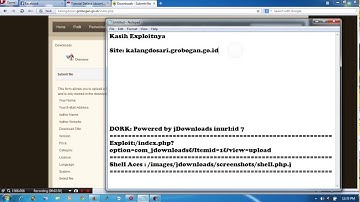 Deface Website Goverment! Methode JDownloads