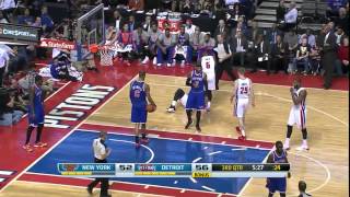 Andre Drummond 17 points 26 rebounds (career high) vs New York Knicks full highlights 2014/03/01 HD