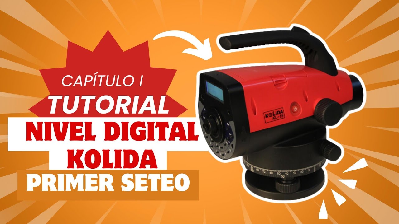 Tutorial Nivel Digital Kolida Nivel KL-15: Guía de Componentes y Primer ...