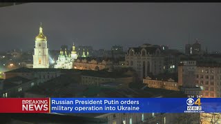 Russian President Putin Orders Military Operation Into Ukraine